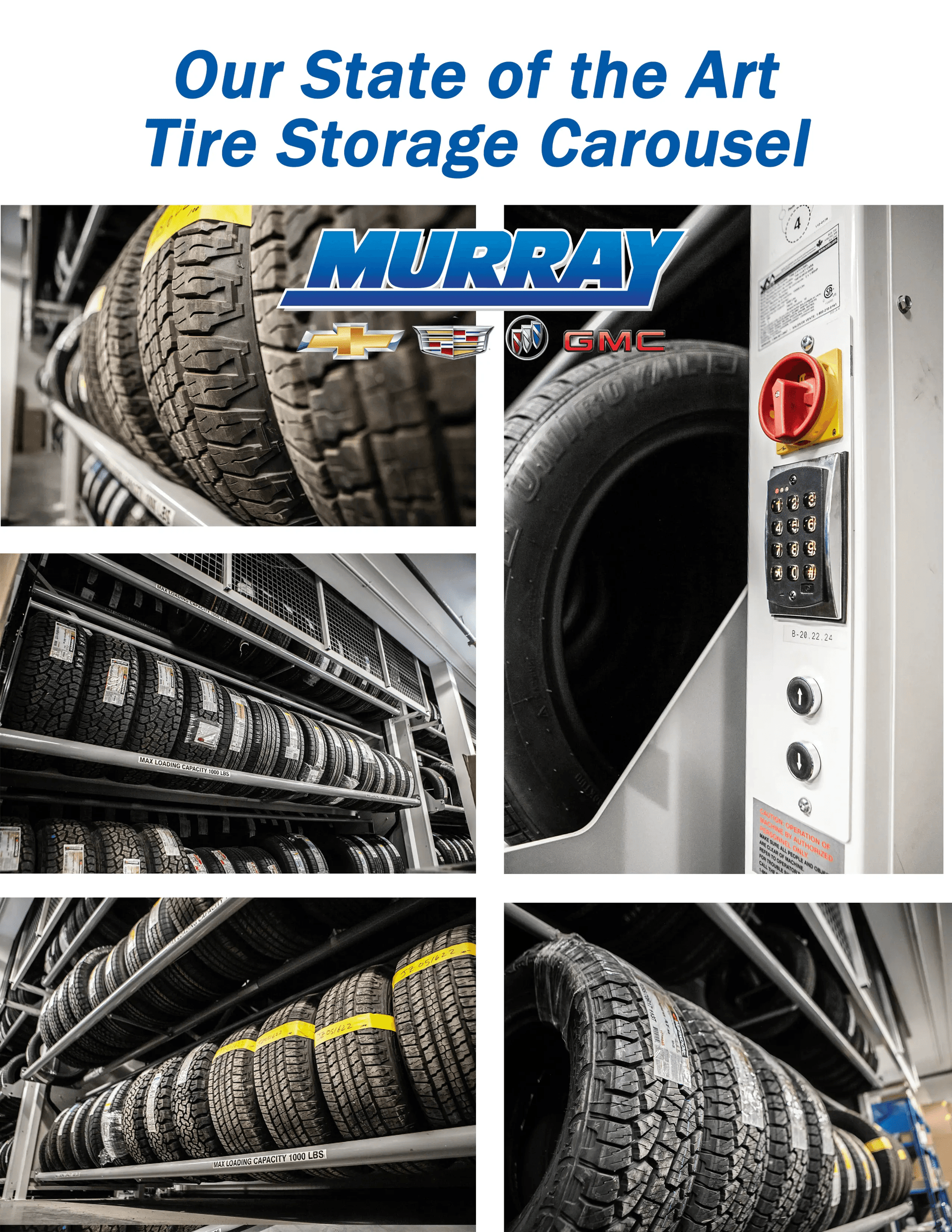 Tire Storage Carousel