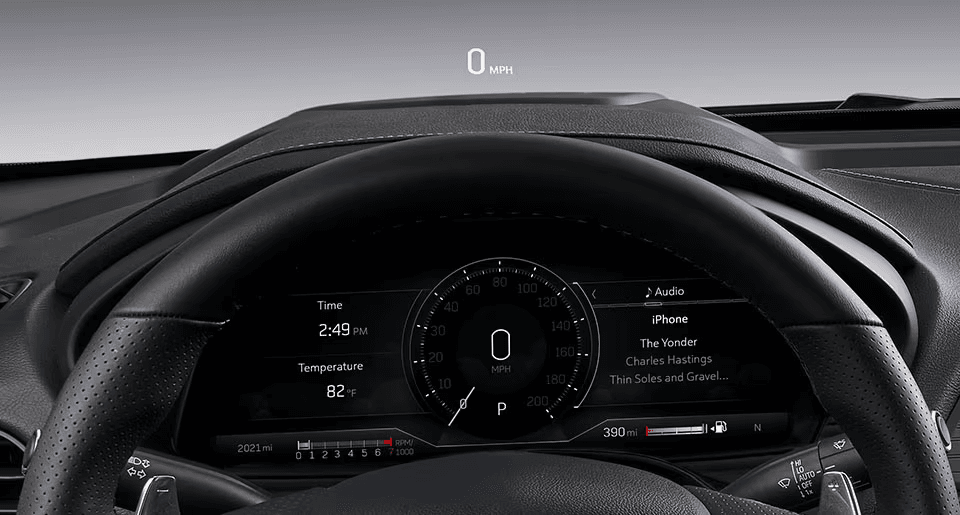 FULL-COLOUR HEAD-UP DISPLAY