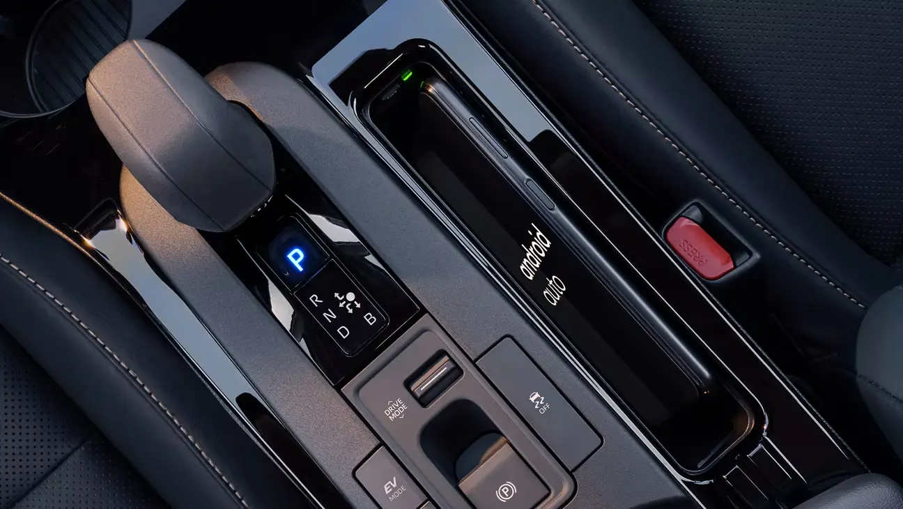Qi Wireless Charging and USB Ports  Simply place your Qi-compatible device in the charging slot to wirelessly charge up while on the go. And for more versatility and added convenience, Prius comes with six USB-c   ports so you can connect and power up a variety of devices. 